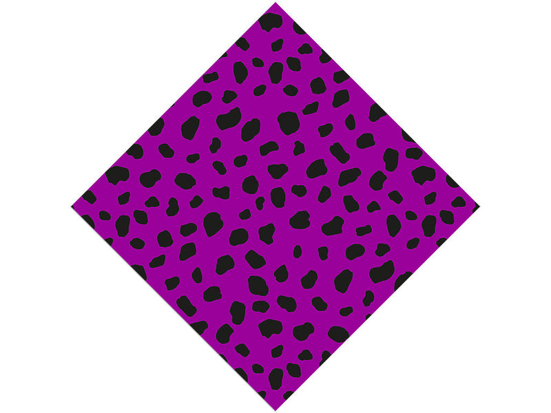 Purple Dalmation Vinyl Wrap Pattern