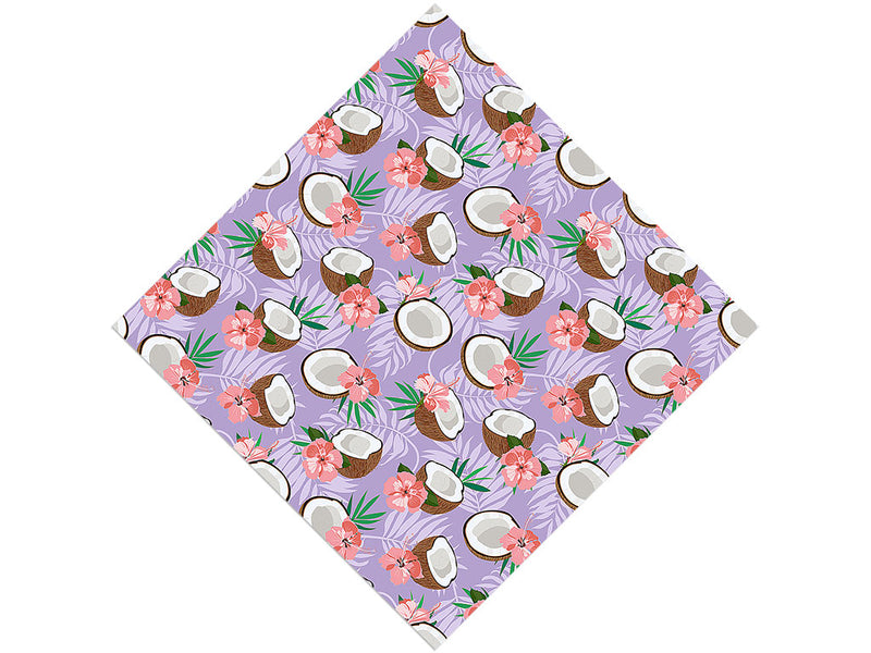 Purple Hibiscus Fruit Vinyl Wrap Pattern