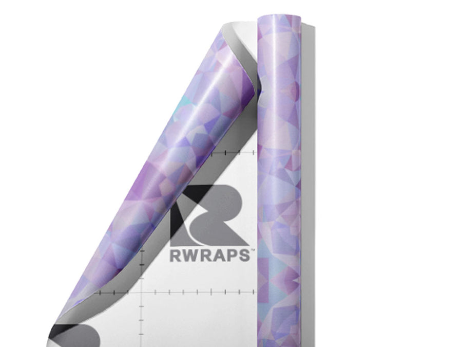 Purple Iris Tile Wrap Film Sheets~Rwraps Series 914 Purple Iris Tile Scrolled Sheet~4