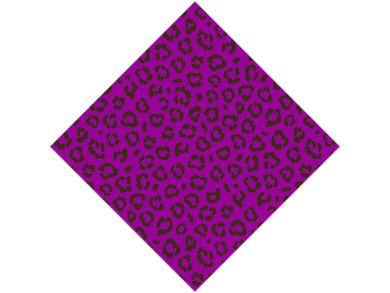 Purple Leopard Vinyl Wrap Pattern