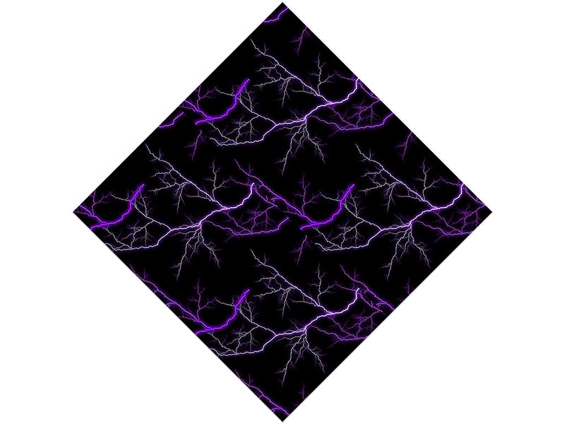 Purple Lightning Vinyl Wrap Pattern