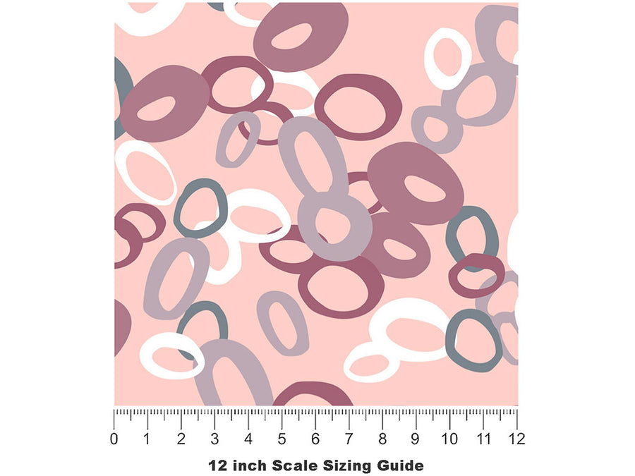Purple Phobia Abstract Vinyl Film Pattern Size 12 inch Scale~Rwraps Purple Phobia Abstract Sizing Chart~2