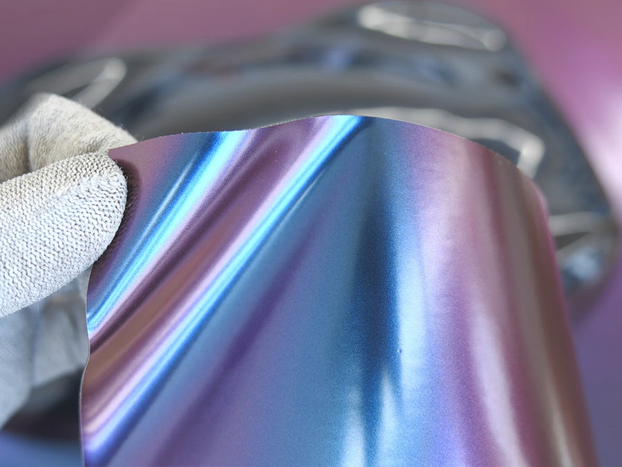 Rwraps Purple Gloss Chameleon Film~Rwraps Purple Gloss Chameleon Vinyl Liner~1