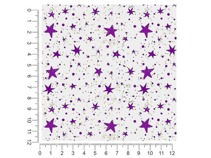 purple starlight astrology 1ft x 1ft Craft Sheets