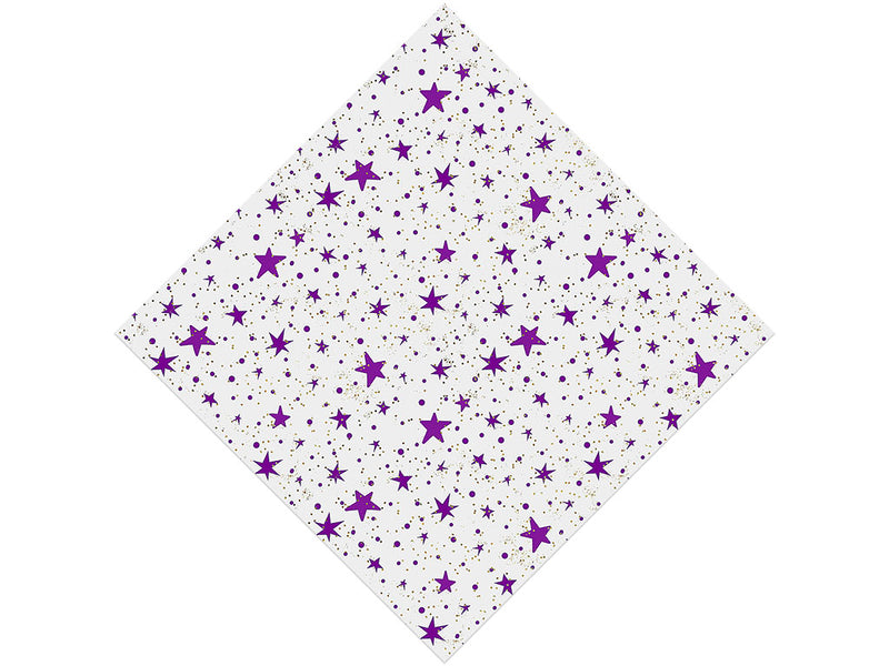 Purple Starlight Astrology Vinyl Wrap Pattern