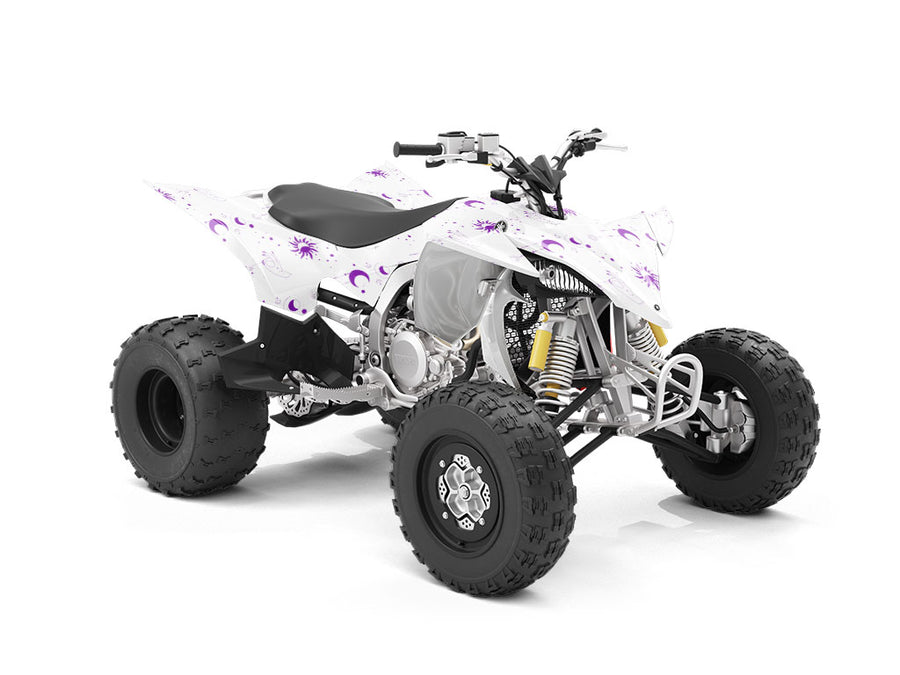 Purple Suns Astrology ATV Wrapping Vinyl