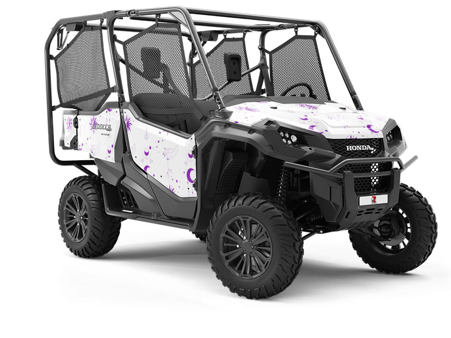 Purple Suns Astrology Utility Vehicle Vinyl Wrap
