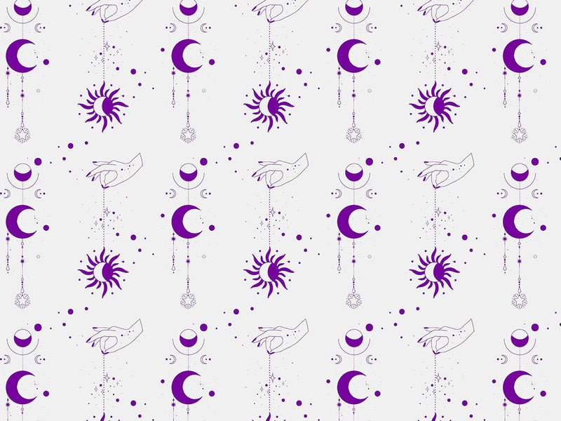 Purple Suns Astrology Vinyl Wrap Pattern~Rwraps Series 914 Digitally Printed Vinyl Wrap~0