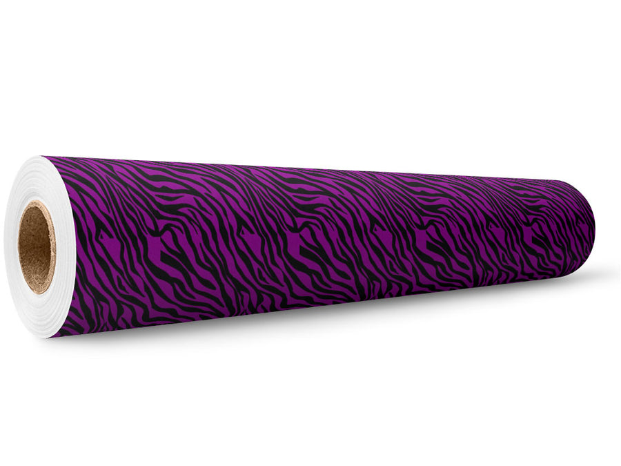 Purple Tiger Wrap Film Wholesale Roll~Rwraps Series 914 Digitally Printed Vinyl Roll~6