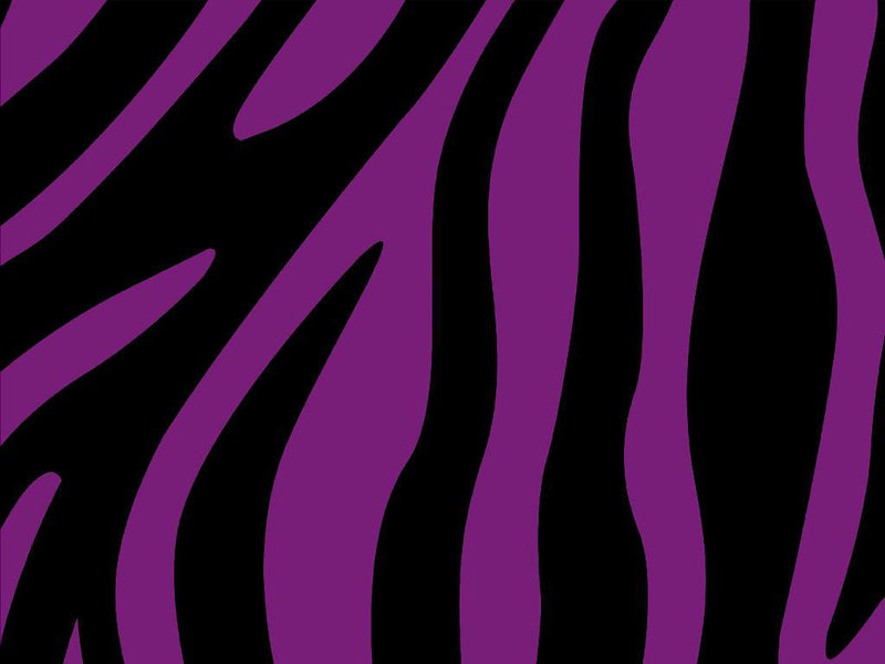 Purple Zebra Vinyl Wrap Pattern~Rwraps Series 914 Digitally Printed Vinyl Wrap~0