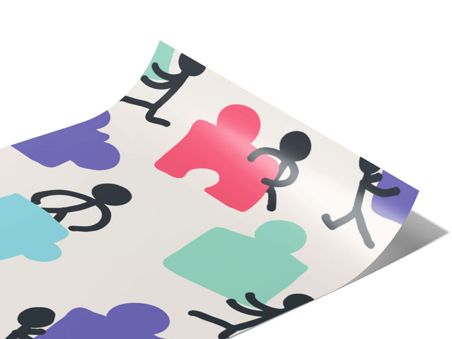 Puzzle Teamwork Hobby Vinyl Wraps~Rwraps Series 914 Digitally Printed Vinyl Wrap~0