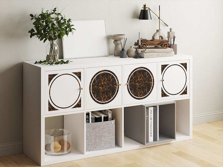 pyroclastic flow lava DIY Furniture Stickers