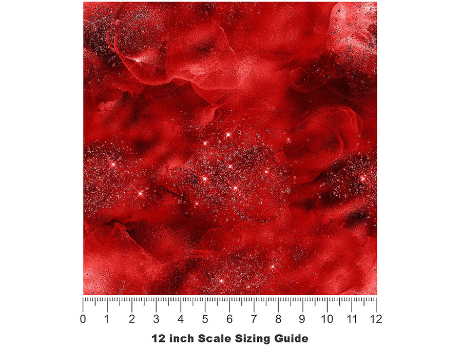 Queen Adelaide Gemstone Vinyl Film Pattern Size 12 inch Scale~Rwraps Queen Adelaide Gemstone Sizing Chart~2