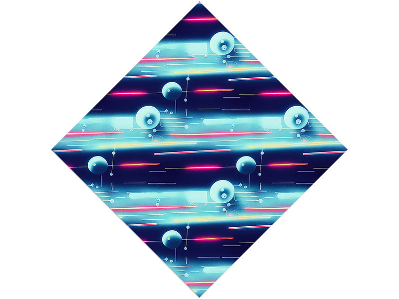 Racing Neurons Science Fiction Vinyl Wrap Pattern