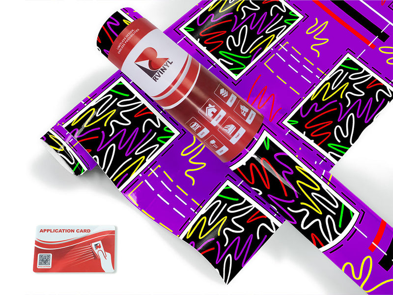radical renovations abstract geometric Craft Vinyl Roll