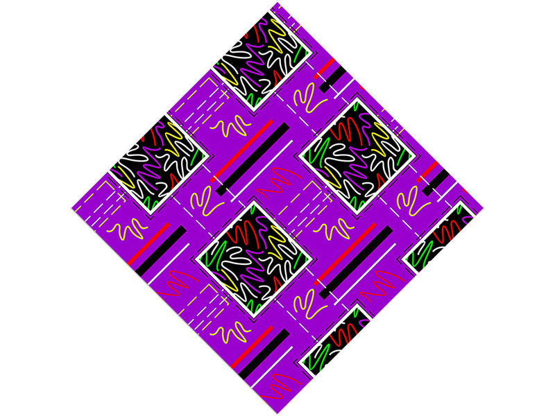 Radical Renovations Abstract Vinyl Wrap Pattern