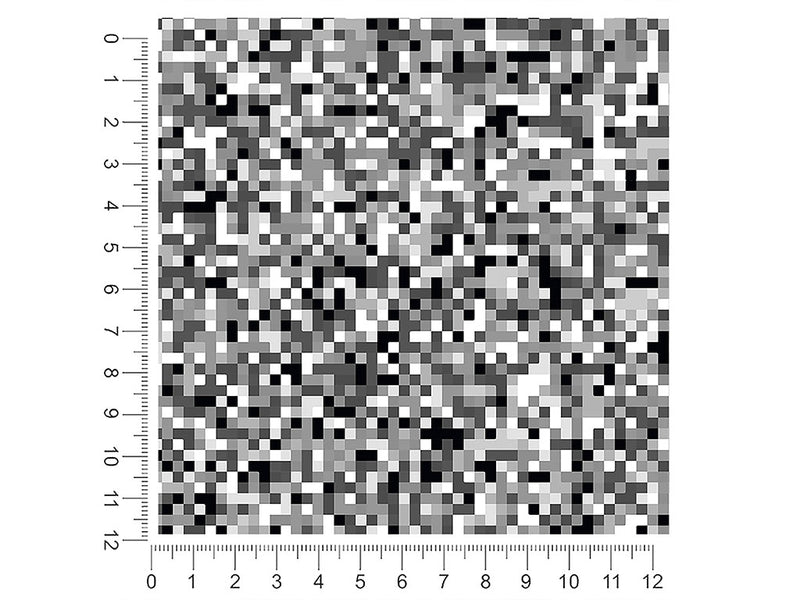 radio fuzz pixel 1ft x 1ft Craft Sheets