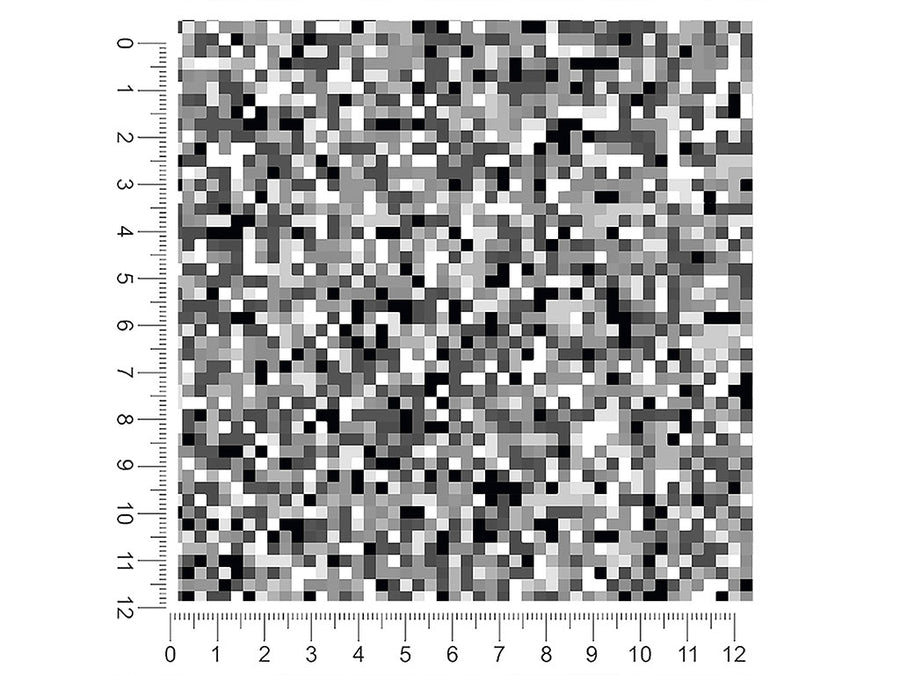 radio fuzz pixel 1ft x 1ft Craft Sheets