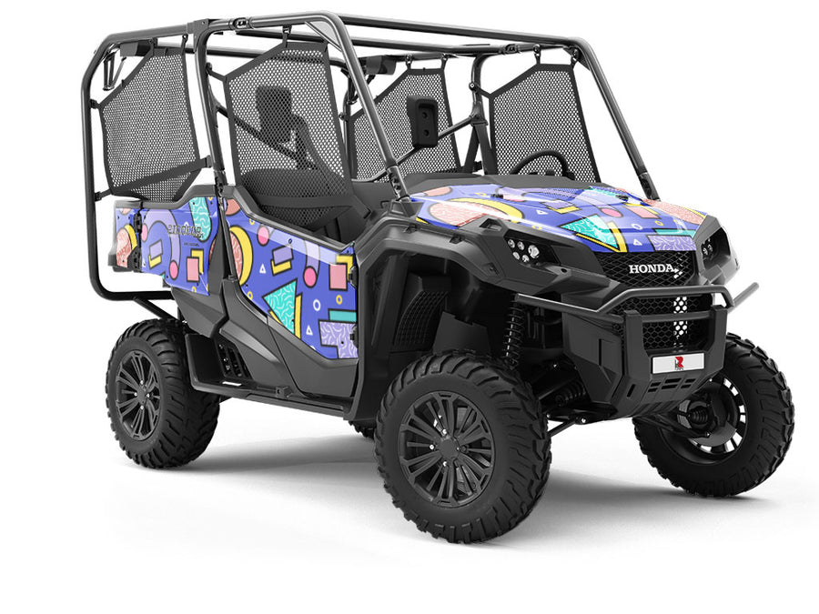 Radiorama Abstract Utility Vehicle Vinyl Wrap