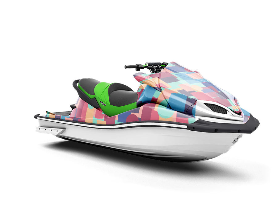 Ragout Fantasy Mosaic Jet Ski Vinyl Customized Wrap