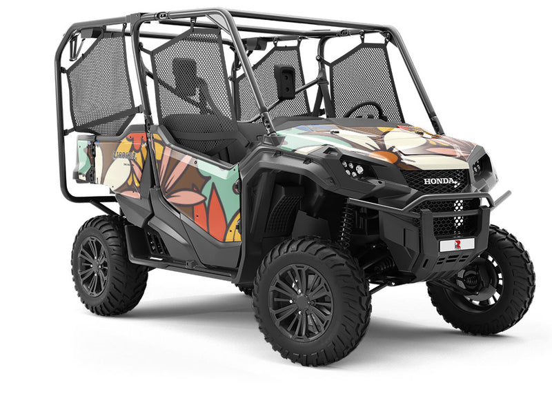 Raider Revere Retro Utility Vehicle Vinyl Wrap