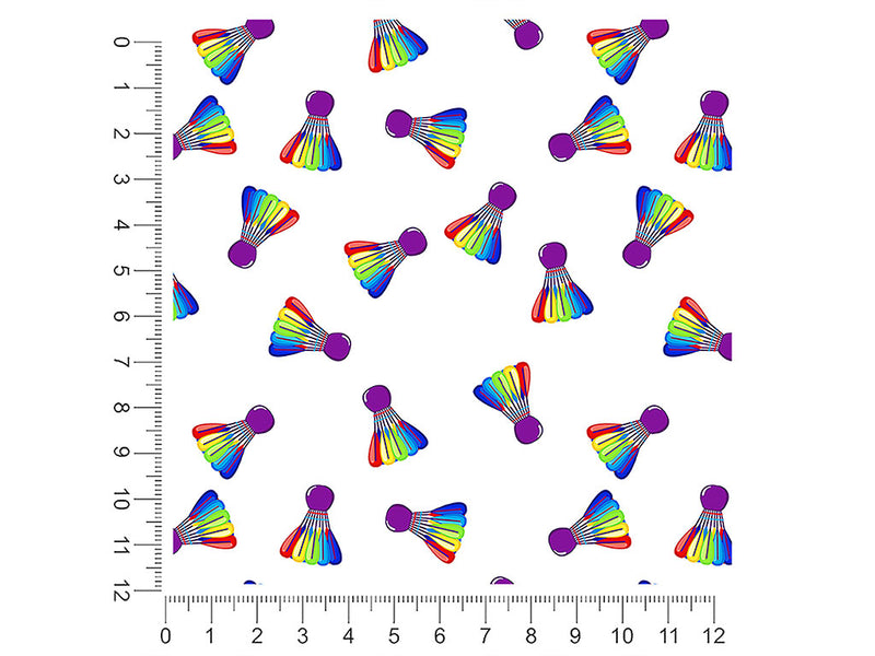 rainbow birdies sport 1ft x 1ft Craft Sheets