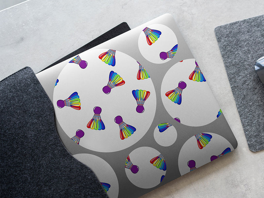 rainbow birdies sport DIY Laptop Stickers