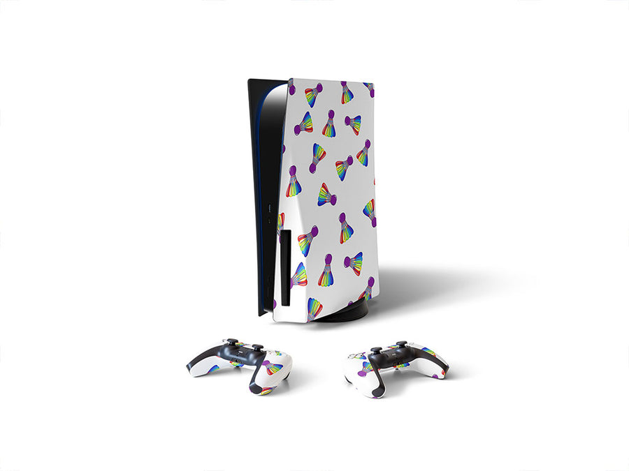 rainbow birdies sport Sony PS5 DIY Skin
