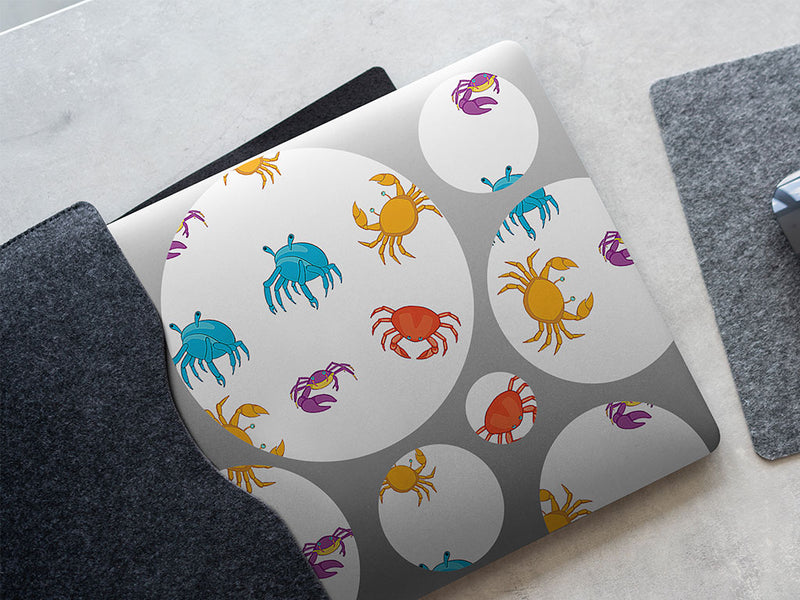 rainbow crayfish salt water DIY Laptop Stickers