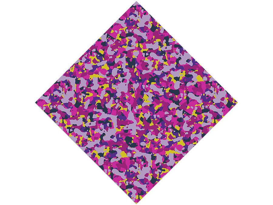 Rainbow Heather Camouflage Vinyl Wrap Pattern