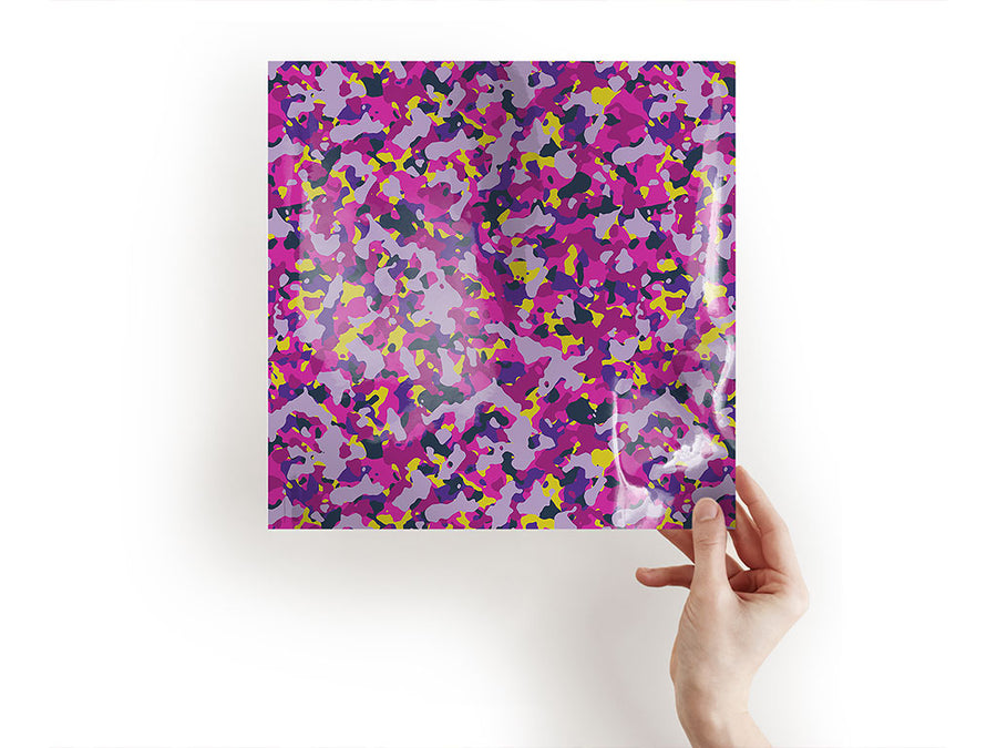 rainbow heather camouflage Craft Sheets