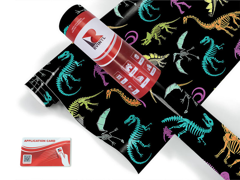 rainbow relics dinosaur Craft Vinyl Roll