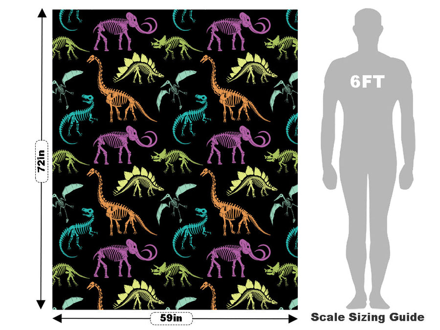 Rainbow Relics Dinosaur Vehicle Wrap Scale~Rwraps Series 914 Rainbow Relics Dinosaur Measurements~1