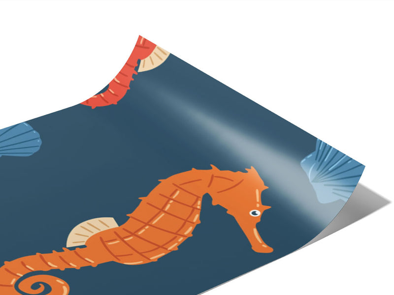 Rainbow Seahorses Marine Life Vinyl Wraps~Rwraps Series 914 Digitally Printed Vinyl Wrap~0