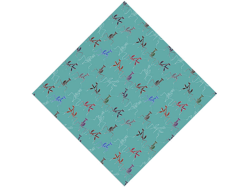 Rainbow Senses Bug Vinyl Wrap Pattern