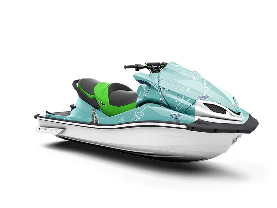 Rainbow Senses Bug Jet Ski Vinyl Customized Wrap