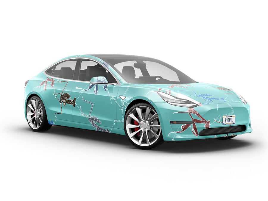 Rainbow Senses Bug Vehicle Vinyl Wrap