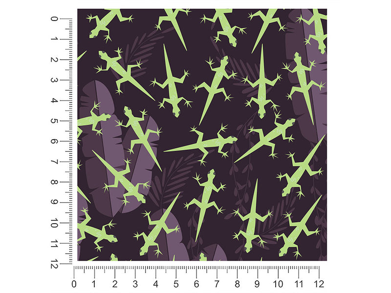 rainforest green animal 1ft x 1ft Craft Sheets