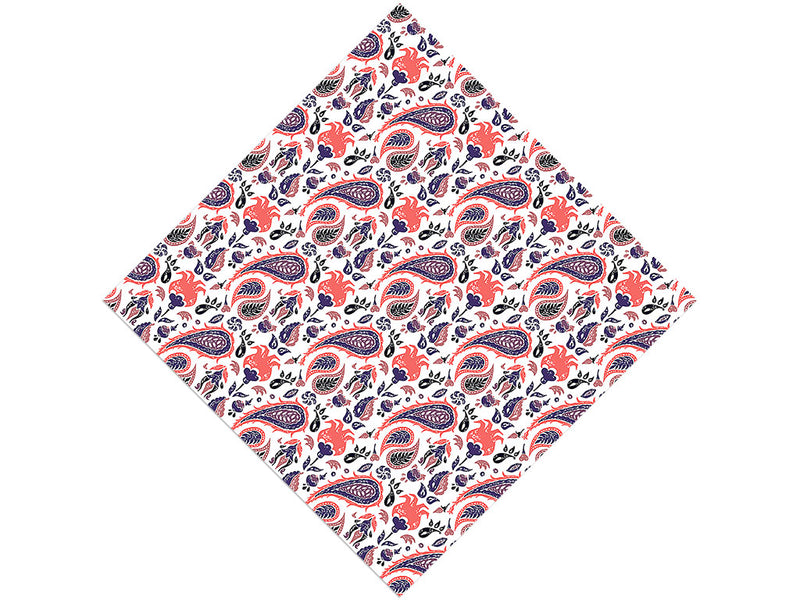 Rainstorm Worries Paisley Vinyl Wrap Pattern