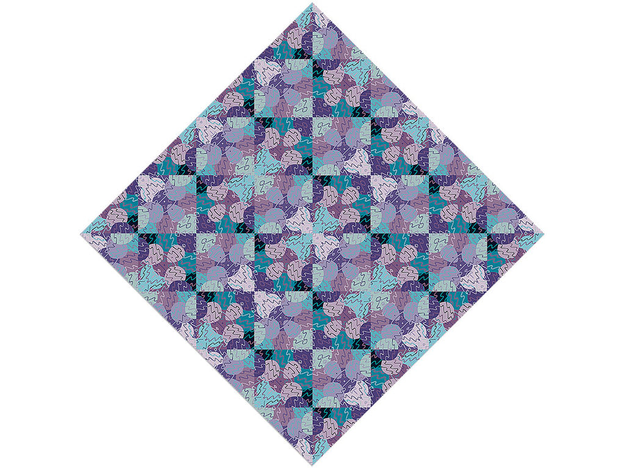 Rainy Daze Mosaic Vinyl Wrap Pattern