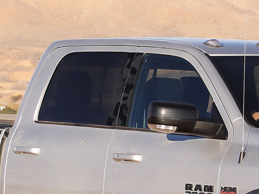 ram 2500 2011-2018 (crew / quad / extended) Camo Pillar Cover Diagram