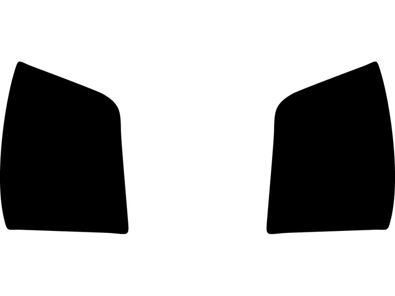 2500 (with lane departure sensors) Precut Tail Light Tint Diagram