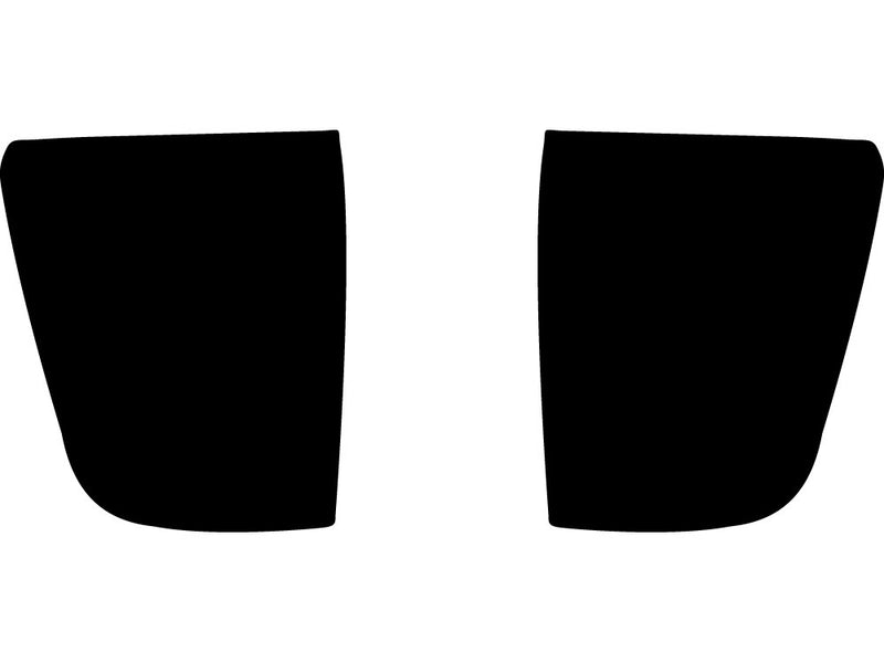 2500 (halogen) Precut Tail Light Tint Diagram