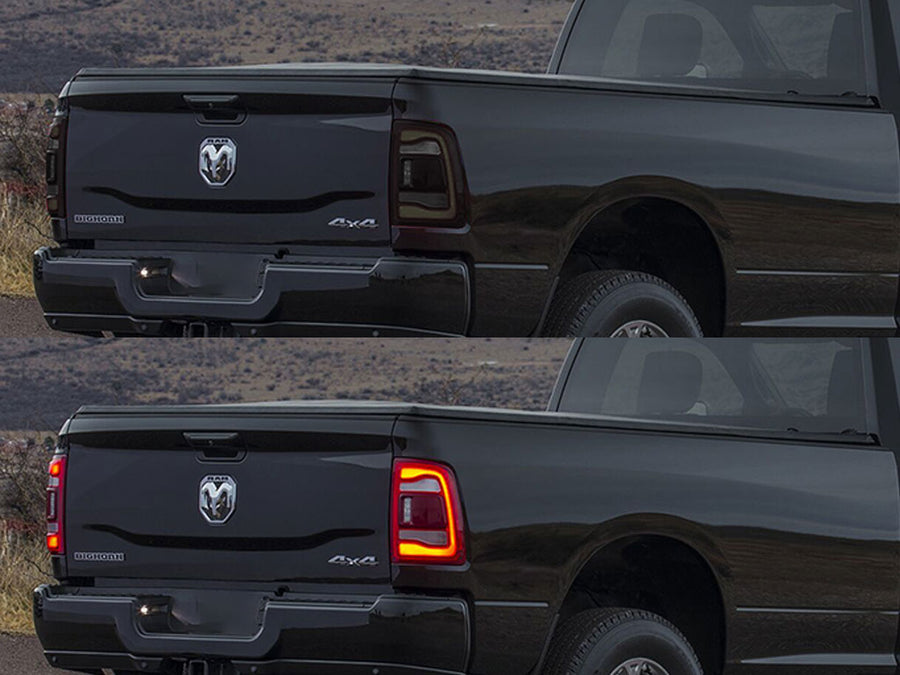 3500 (with lane departure sensors) Before and After Smoked Taillights