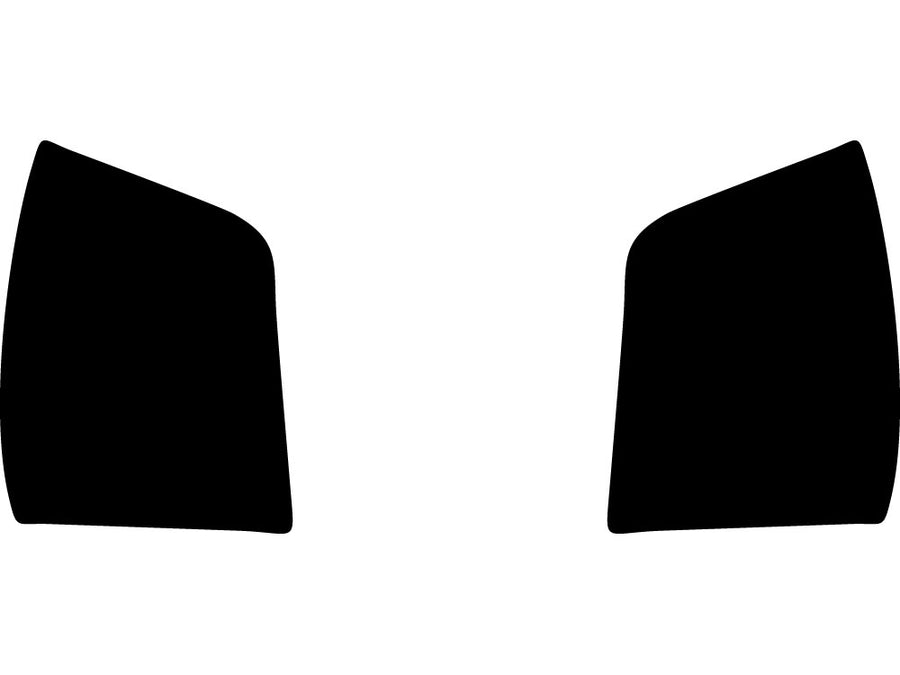 3500 (with lane departure sensors) Precut Tail Light Tint Diagram