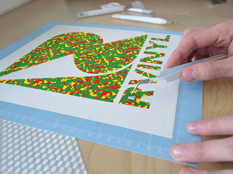 rasta camo pixel Easy Weed Craft Vinyl