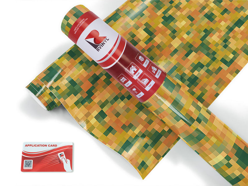 raw sewage pixel Craft Vinyl Roll