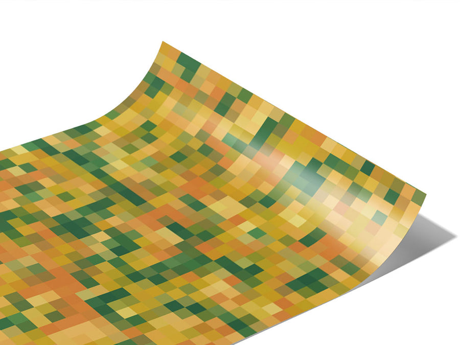 Raw Sewage Pixel Vinyl Wraps~Rwraps Series 914 Digitally Printed Vinyl Wrap~0