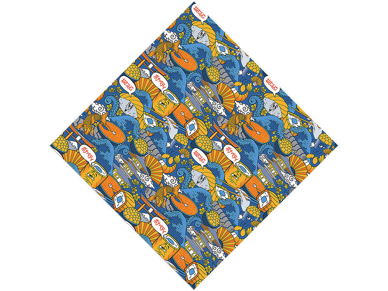 Raw Tastes Food Vinyl Wrap Pattern