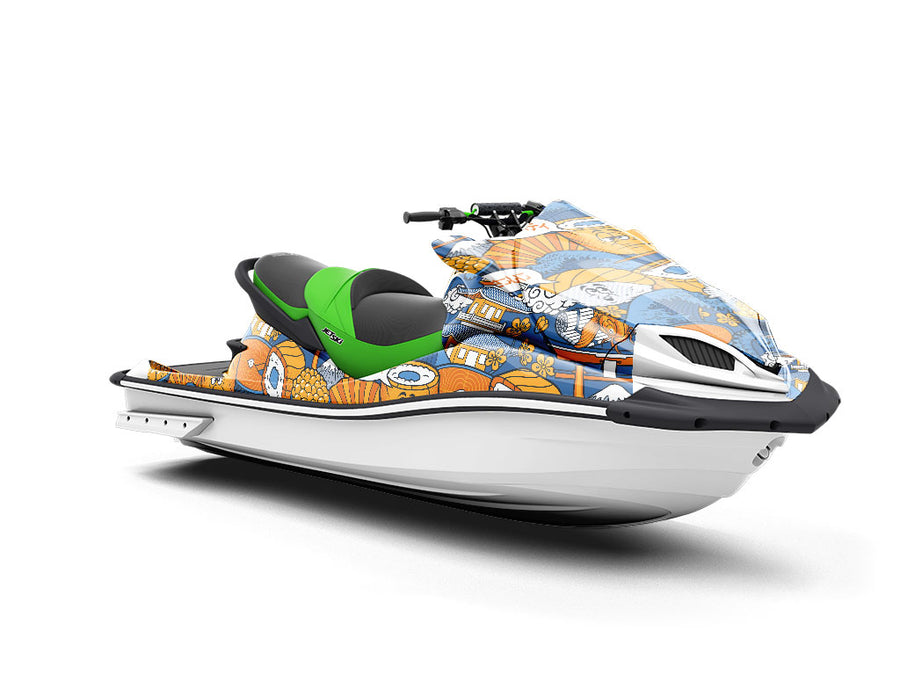 Raw Tastes Food Jet Ski Vinyl Customized Wrap